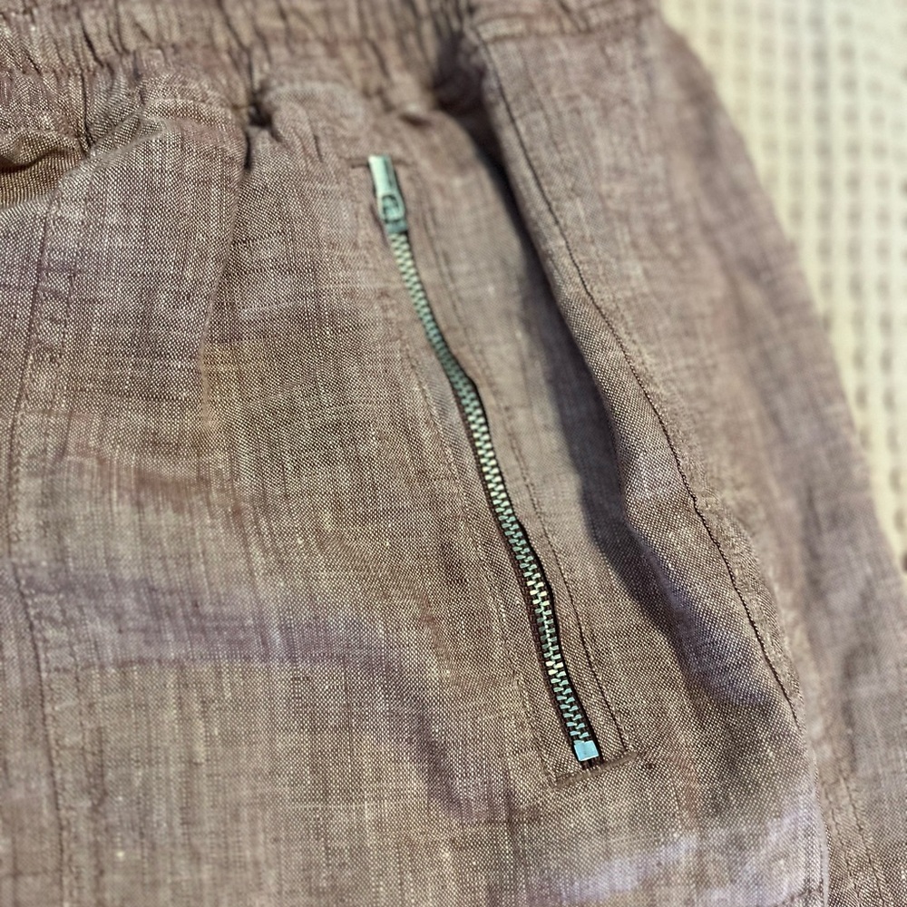 Athleta Rose Wide Leg Pants with Comfortable Fit and linen Fabric size 22 EUC - Picture 7 of 9